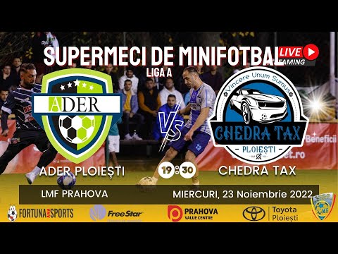SE DECIDE CAMPIOANA IERNII? ADER - CHEDRA TAX -  - Minifotbal Prahova - Etapa 11 - Liga A  2022