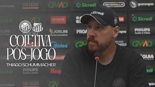 Entrevista | Pós-jogo - Operário 1x1 Novorizontino - Thiago Schumacher