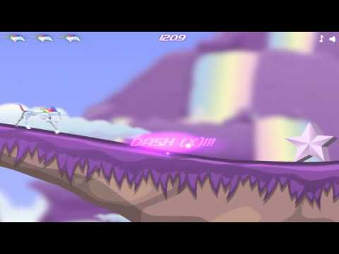 Let's Play robot unicorn attack evolution Das Spiel mit viel Zucker