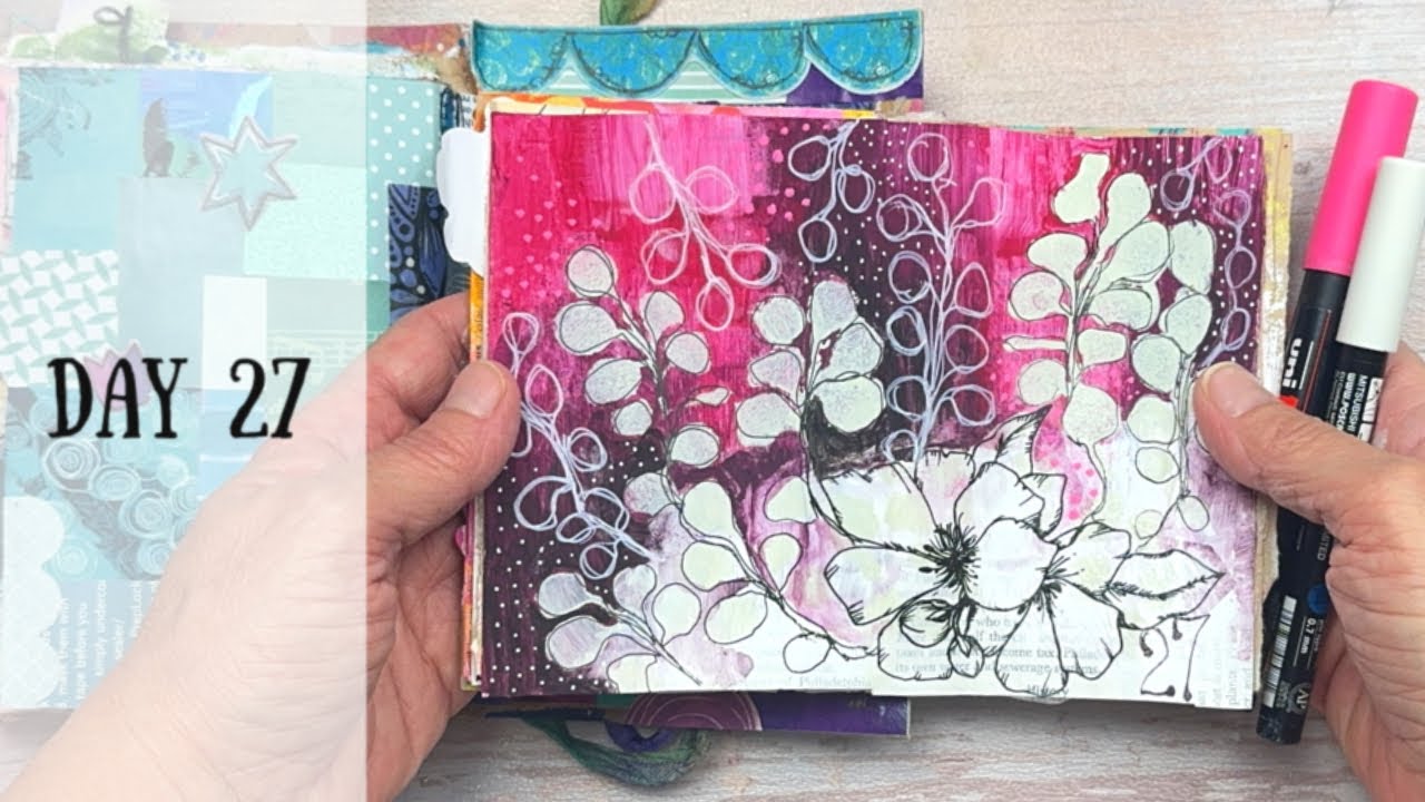 Day 27 : Anything Goes April | 30 Days of Mixed Media Practice