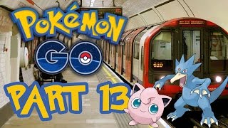Pokemon GO Gameplay Walkthrough - CAPTURING POKEMON ON THE UNDERGROUND / NEW POKEMON (Part 13)