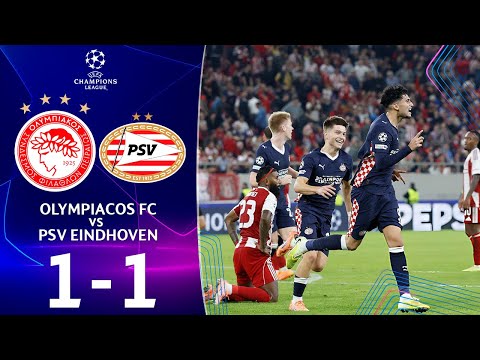 Olympiacos - PSV Eindhoven 1-1 : Résumé et buts | Ligue des champions UEFA 2025 | PSV Olympiacos