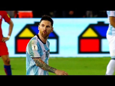 Lionel Messi vs Chile (Home) 16-17 HD 720p (23/03/2017) - English Commentary