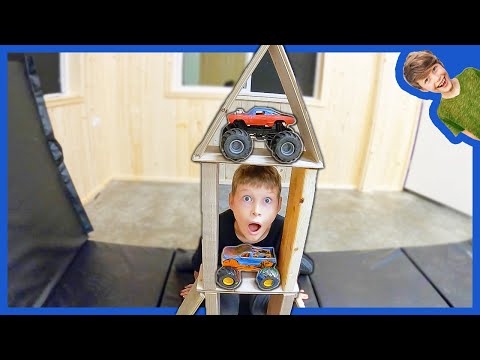 Monster Trucks Get a Paint Job