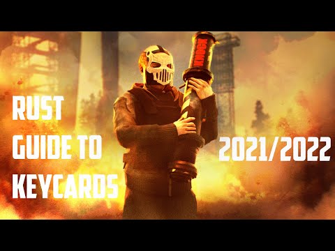 Rust FULL KEYCARD AND MONUMENT PUZZLE GUIDE - 2021/2022