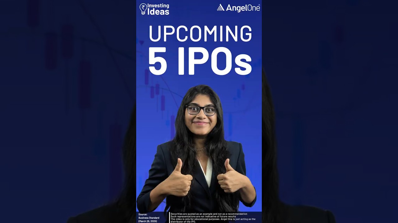 Top 5 Best Upcoming IPOs in India 2025 🚨 | IPO List You Can’t Miss! | Angel One