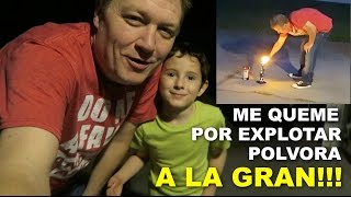 FUEGOS ARTIFICIALES Y PIROTECNIA NO SON PARA VIEJOS