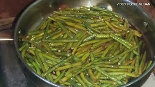 Adobong Sitaw Recipe with Oyster Sauce