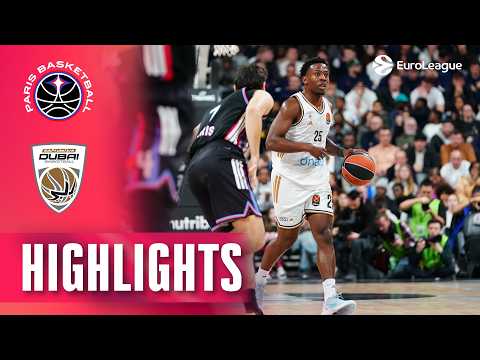 A BIG NIGHT in the City of Lights | Paris - Dubai | R24 BASKETBALL HIGHLIGHTS 2025-26