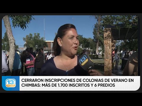 Cerraron inscripciones de colonias de verano en Chimbas: más de 1.700 inscritos y 6 predios