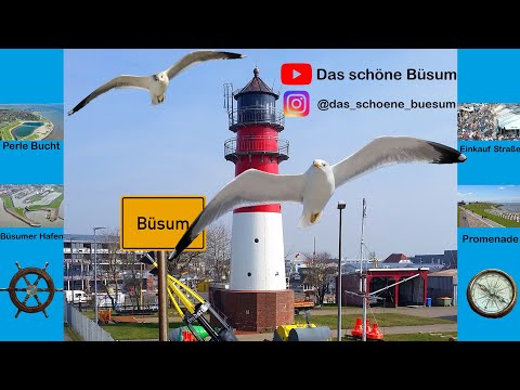 Die 5 tollsten Orte Büsums #Perlebucht #Leuchturm #Nordsee #Hafen #Allestraße #Mole #Urlaub