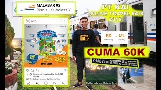 Download lagu MALABAR BANDUNG - MALANG 60K, TRIP MURAH PT KAI ONLINE TRAVEL FAIR 2018 mp3