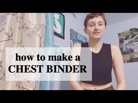 How to Make a Chest Binder :D (safe binding for FTM/ transmasc/nonbinary/etc)
