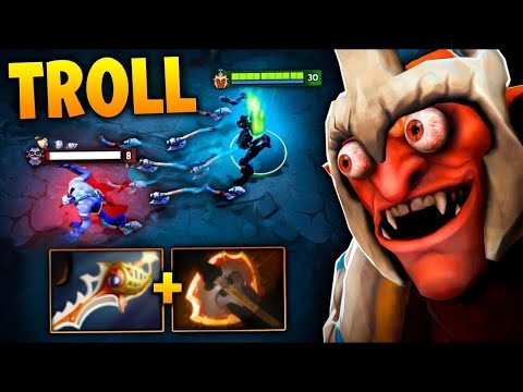 Divine Rapier Troll Warlord 7.40🔥🔥🔥30 Kills One Shot Everyone | Dota 2 Gameplay