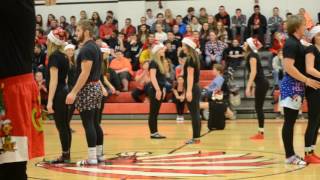 Bridgeport High School Dance Students Christmas Assembly 2016