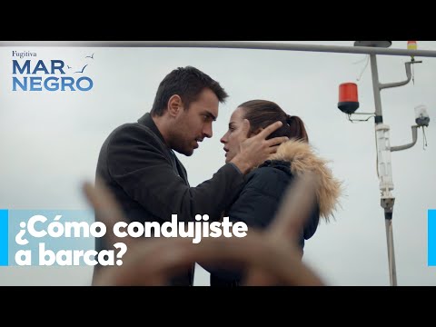 Nefes salvó a Tahir en barca - Mar Negro Capítulo 108 | Fugitiva