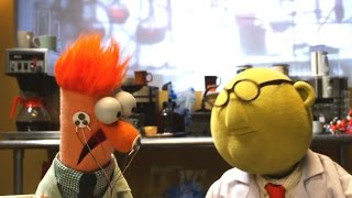 Flowers On The Wall | with Bunsen and Beaker | Muppets Music Video | The Muppets