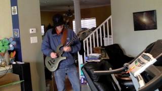 The Strain by the Fixx with Jeff playing a Parker P42 guitar
