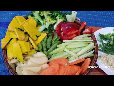 Vegetables Recipe - Fried Mix Fresh Vegetables - Easy And Healthy Dinner Video