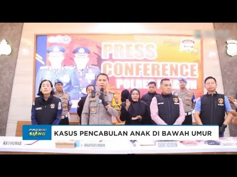 POLRES MADIUN TINDAK PIDANA PENCABULAN ANAK DIBAWAH UMUR