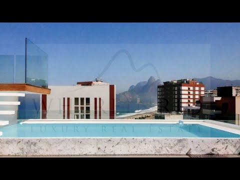 W02.372 - Cobertura triplex com piscina e vista mar em Ipanema | INDISPONÍVEL