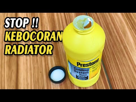 Overcoming a Leaking Radiator Using Prestone Radiator Stop Leak Liquid