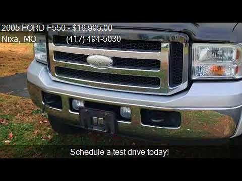 2005 FORD F550 LARIAT for sale in Nixa, MO 65714 at Mel's Mo