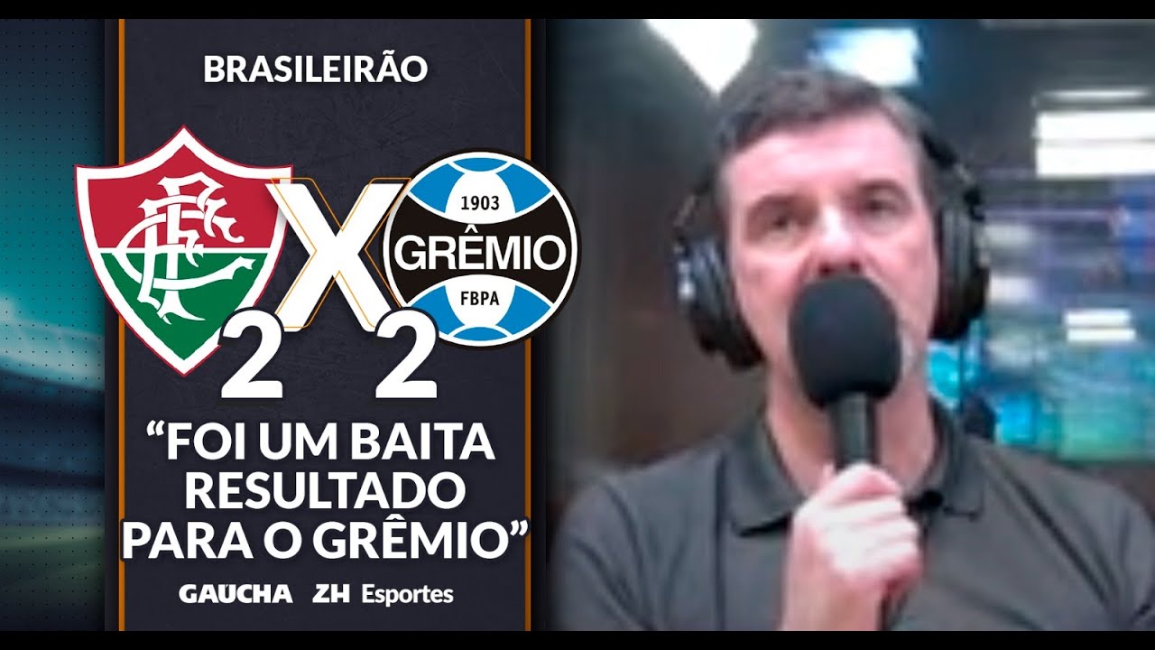 DIOGO OLIVIER ANALISA O EMPATE DO GRÊMIO CONTRA O FLUMINENSE | BALANÇO FINAL | 01/11/2024