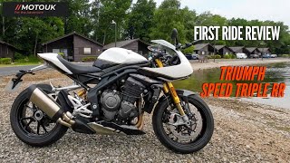 Speed Triple RR Review | Better than a Sport Bike ? Tune in to find out | MotoUK
