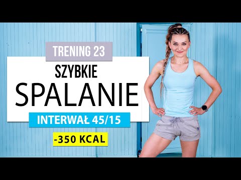 Wyzwanie 90 DNI | TRENING 23: Szybkie Spalanie + Brzuch | Monika Kołakowska