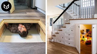 INCREDIBLY INGENIOUS Hidden Rooms and Secret Furniture Best Of All TIME part 2