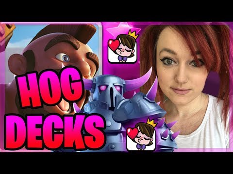 LADDER PUSHING with HOG CYCLE and PEKKA HOG DECK +5700🍁 CLASH ROYALE