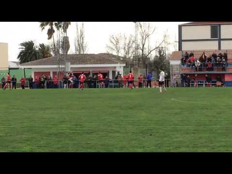 GOL OLIMPICO DE GABRIEL TENO DEL CLUB ATLETICO PUEBLONUEVO ANTE LA UP PLASENCIA (01-03-14)