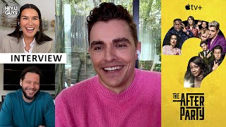 The Afterparty - Dave Franco, Ike Barinholtz & Zoe Chao on murder mysteries, singing, Lord & Miller video