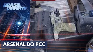 DEIC encontra casa com fuzis e pistolas