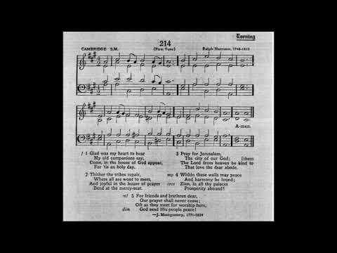 Thumbnail for Glad Was My Heart To Hear video