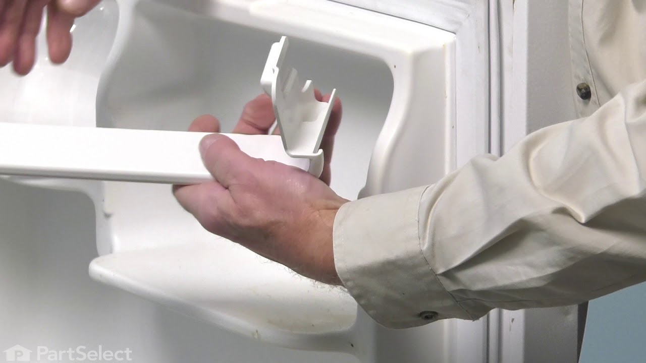 Replacing your Frigidaire Refrigerator Door Rack