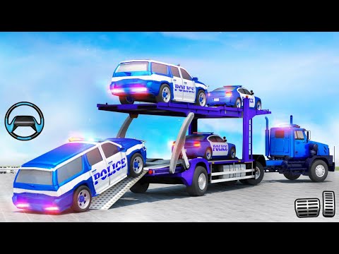 Us Police Cop Car Transporter Truck 2019 | By Play Paradigm | Android Gameplay | Walkthrough