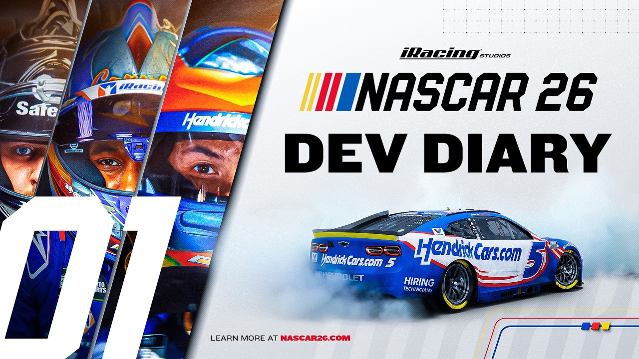 NASCAR 26 Dev Diary: Ep 01 - YouTube