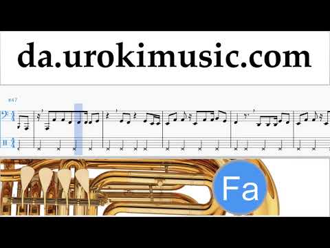 Tuba undervisning Shakira - Me Enamoré Lektioner Sange Del#2 um-i246