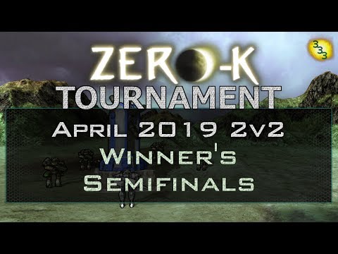 2019/04/27 2v2 Tournament - Winner's Semifinals: NCG & raaar vs Langoustine - Zero-K