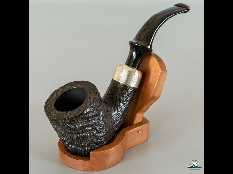 Large Peterson System Standard Sandblasted Bent Pot P-lip (XL301) *SOLD*