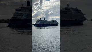 Celebrity Eclipse sailing away from Nassau, Bahamas! #celebritycruises #celebrityeclipse #cruise