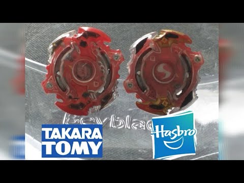 storm sprigan VS spryzen s2 Takara Tomy vs Hasbro Beyblade burst battle