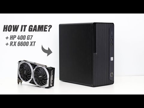 From Office PC to Gaming Beast: HP ProDesk 400 G7 Upgrade!