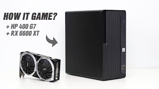 From Office PC to Gaming Beast: HP ProDesk 400 G7 Upgrade!