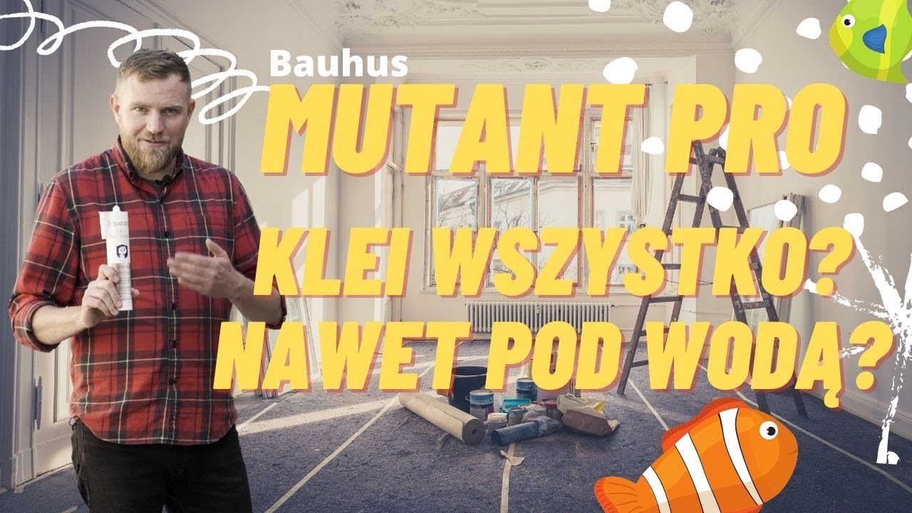 Klej Montażowy Mutant PRO - Klei wszystko, nawet pod wodą