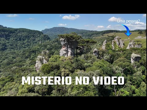 A person APPEARS and then DISAPPEARS in the VIDEO recorded by a DRONE