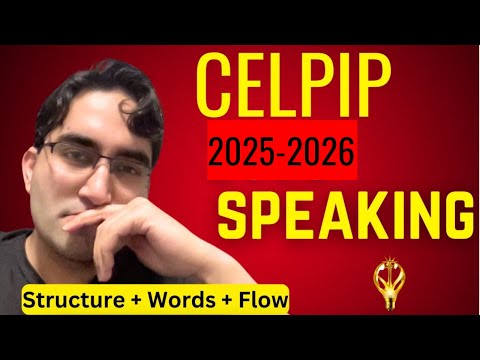 Parts 1-8: How to Master CELPIP Speaking for 2025? Key Lesson!