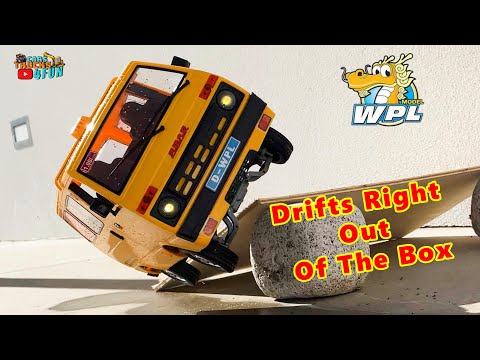 Thumbnail for Taxi Drifts Right Out Of The Box | WPL D42 | Unboxing & First Drive | Cars Trucks 4 Fun by Car